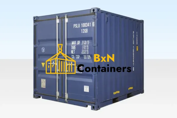 10ft x 8ft Shipping Container Blue (RAL 5013)