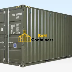20ft High Cube Container – One Trip (9ft 6′ high)
