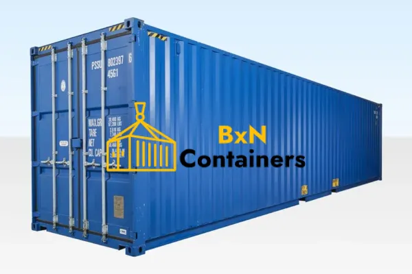 40ft High Cube Container – One Trip (9ft 6″ high)