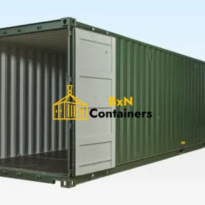 40ft Shipping Container Green (RAL 6007)